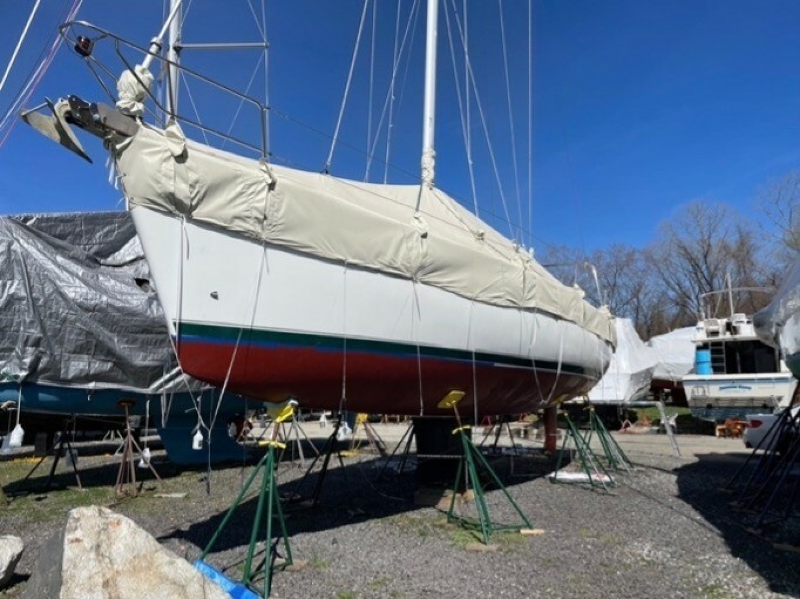 2003 Beneteau 423 winter cover