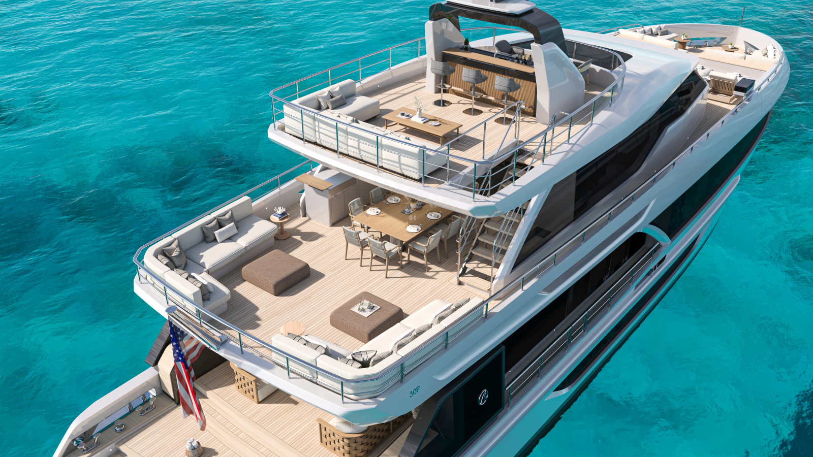 98ft Ocean Alexander Yacht For Sale