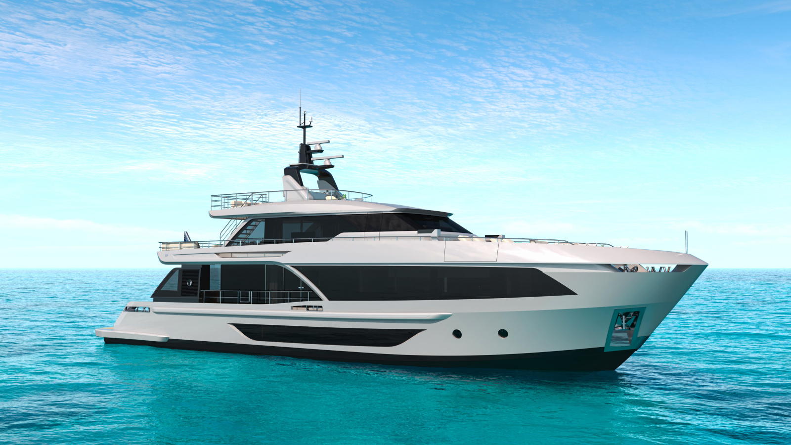 98ft Ocean Alexander Yacht For Sale