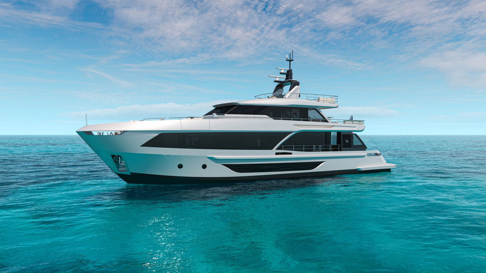98ft Ocean Alexander Yacht For Sale