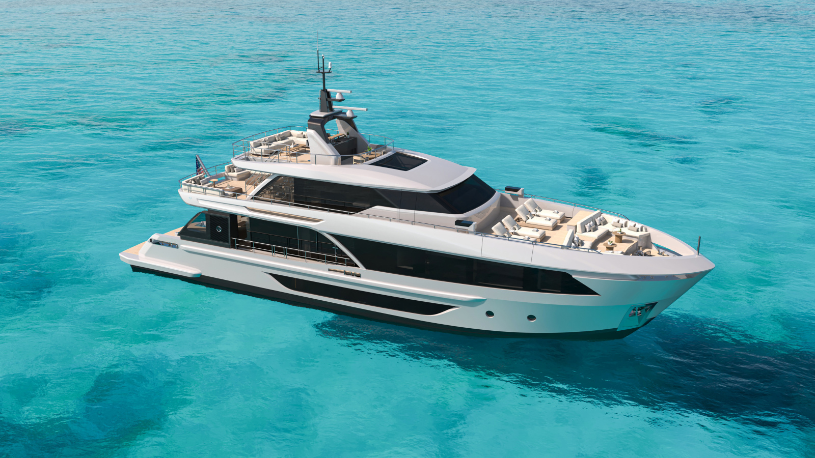 98ft Ocean Alexander Yacht For Sale