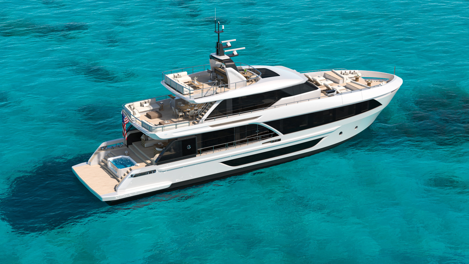98ft Ocean Alexander Yacht For Sale