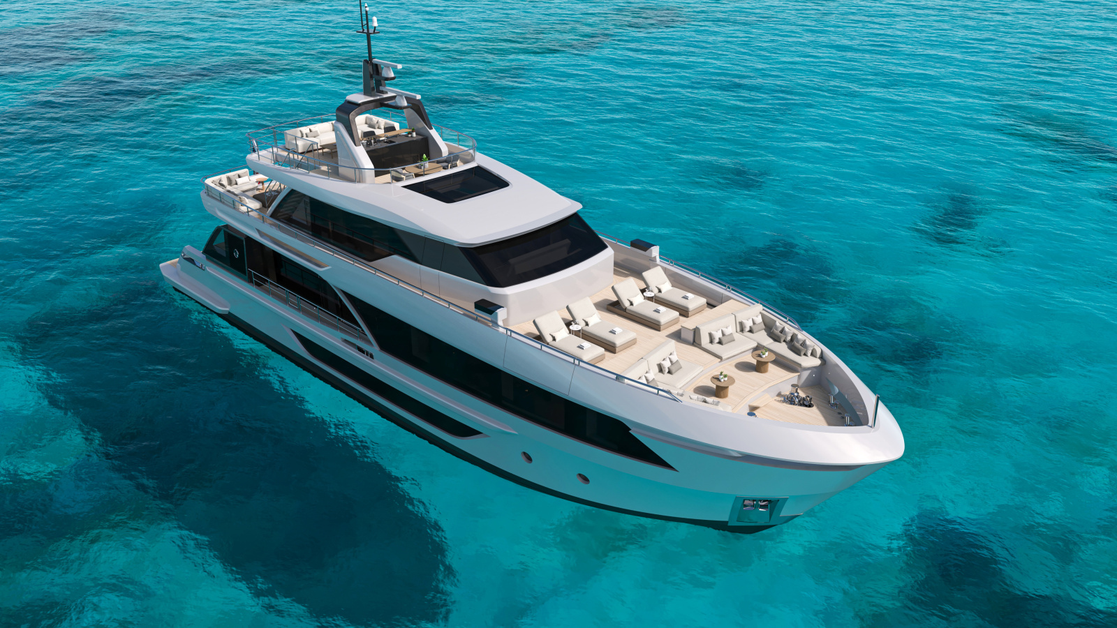 98ft Ocean Alexander Yacht For Sale