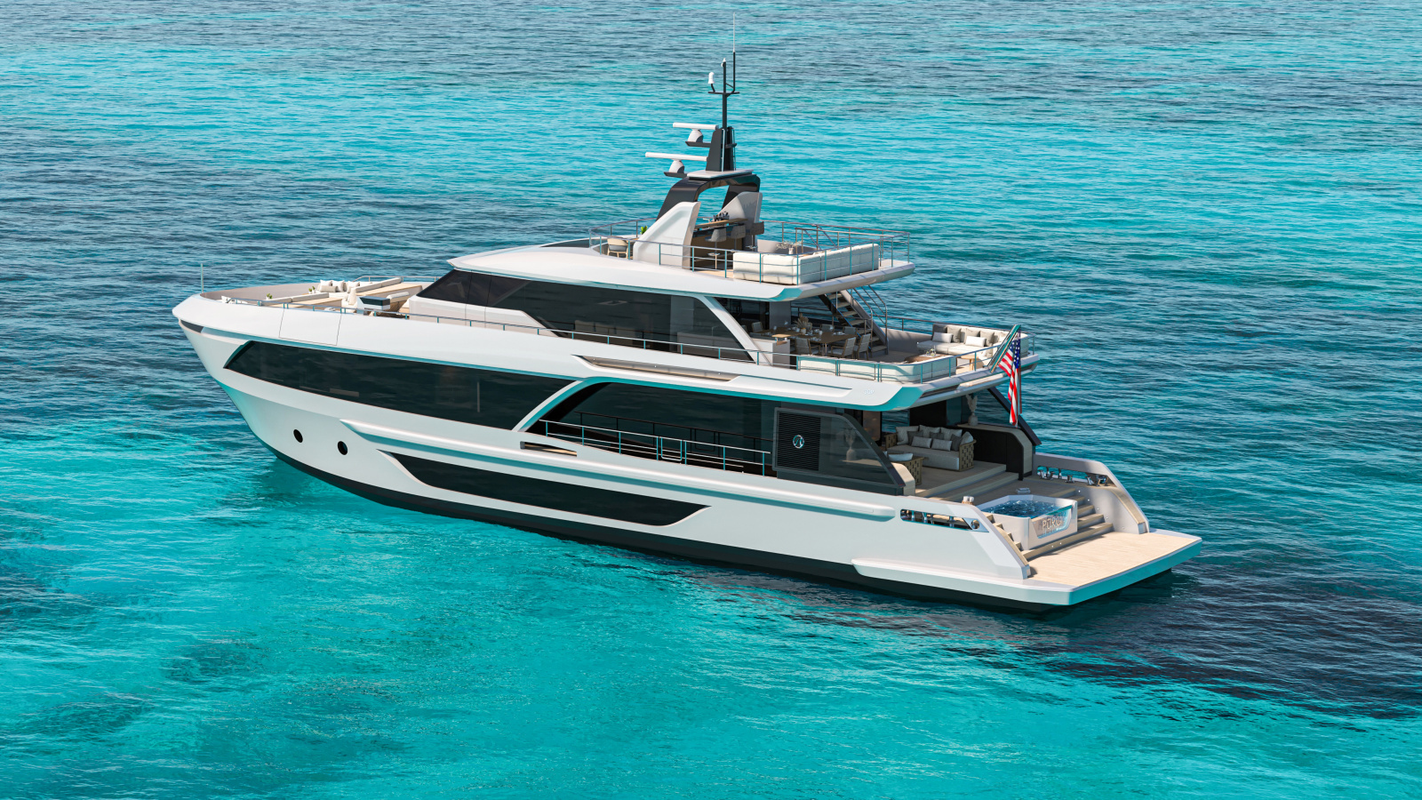 98ft Ocean Alexander Yacht For Sale