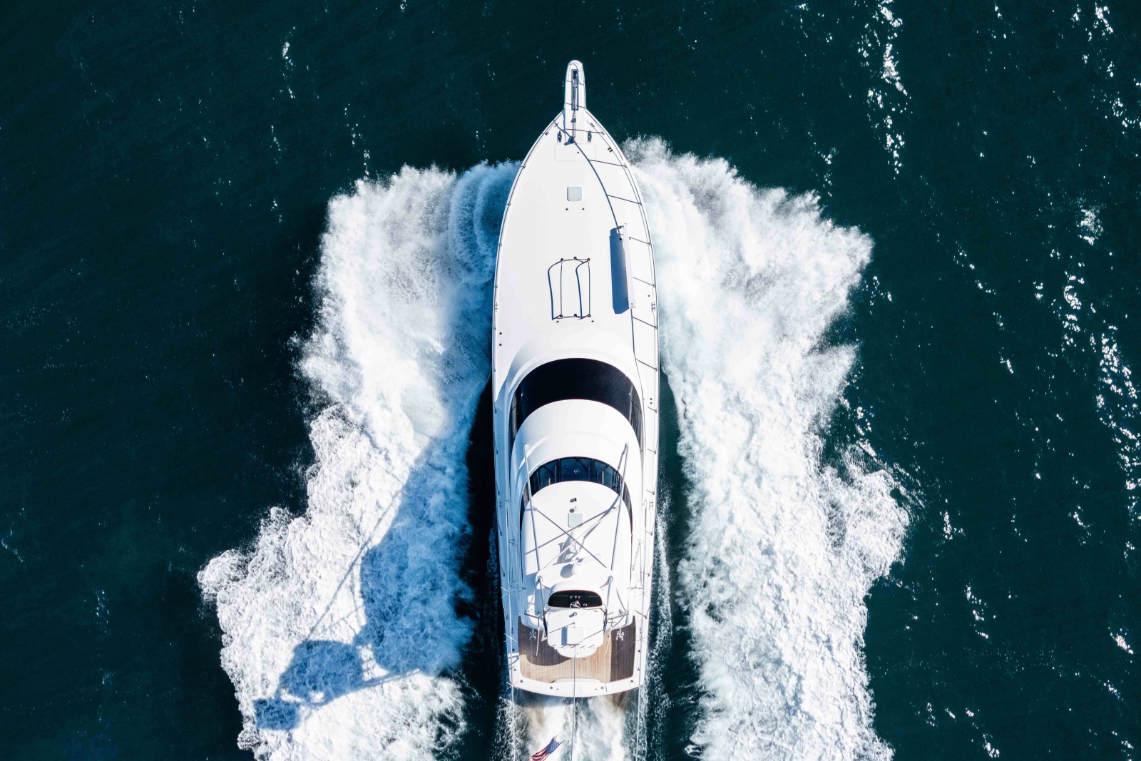 2018 Viking 72 Convertible Aerial View