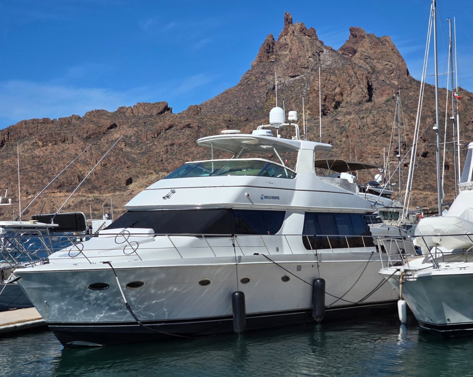 Marlin Monroe 57ft Carver Yacht For Sale