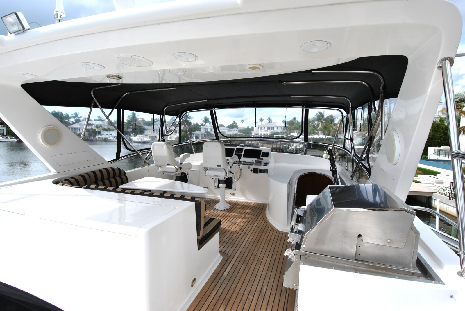 Flybridge Looking Forward from