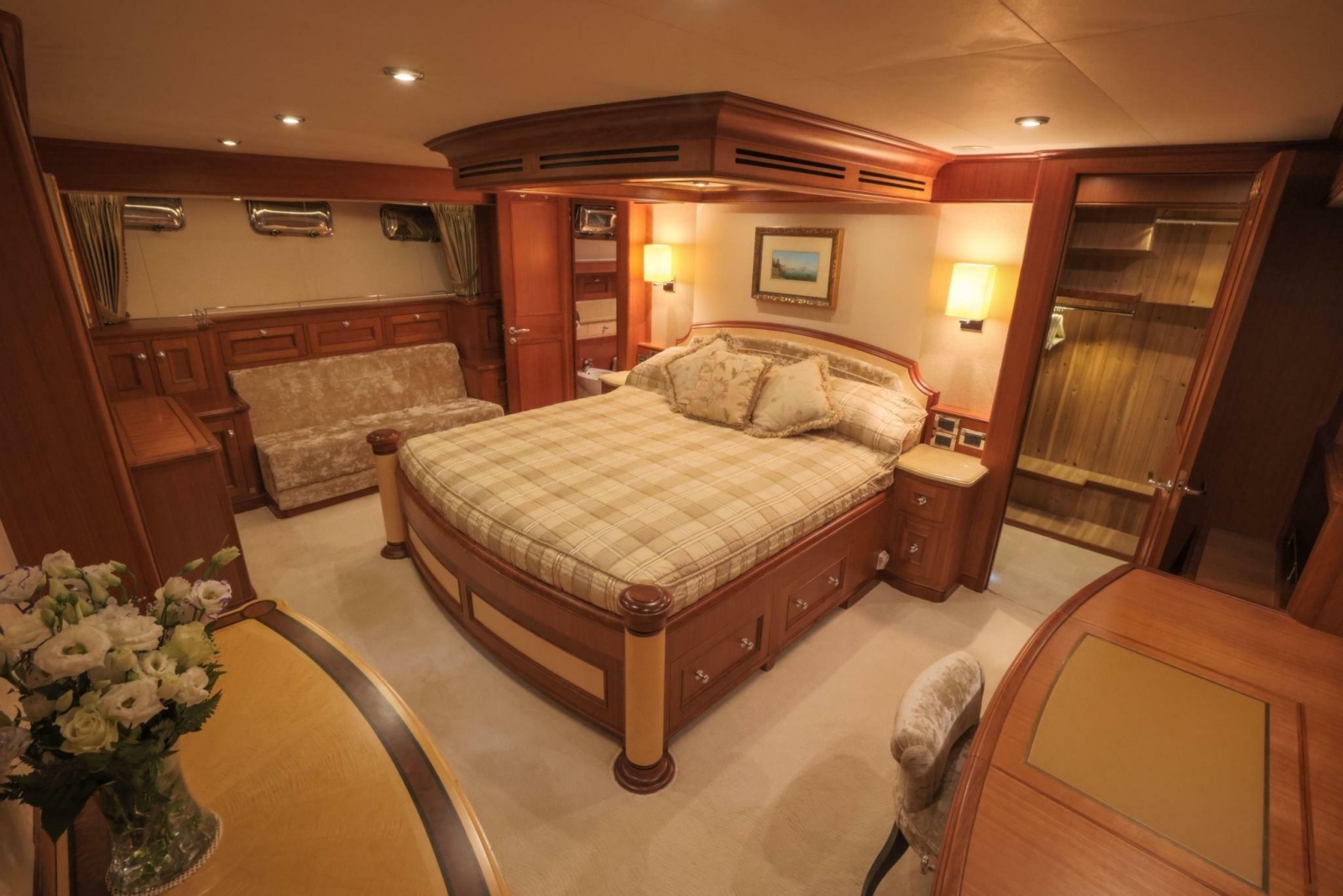 Master Settee and Desk