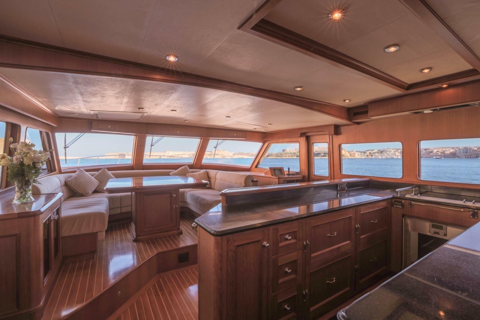 Galley and Pilothouse Seating