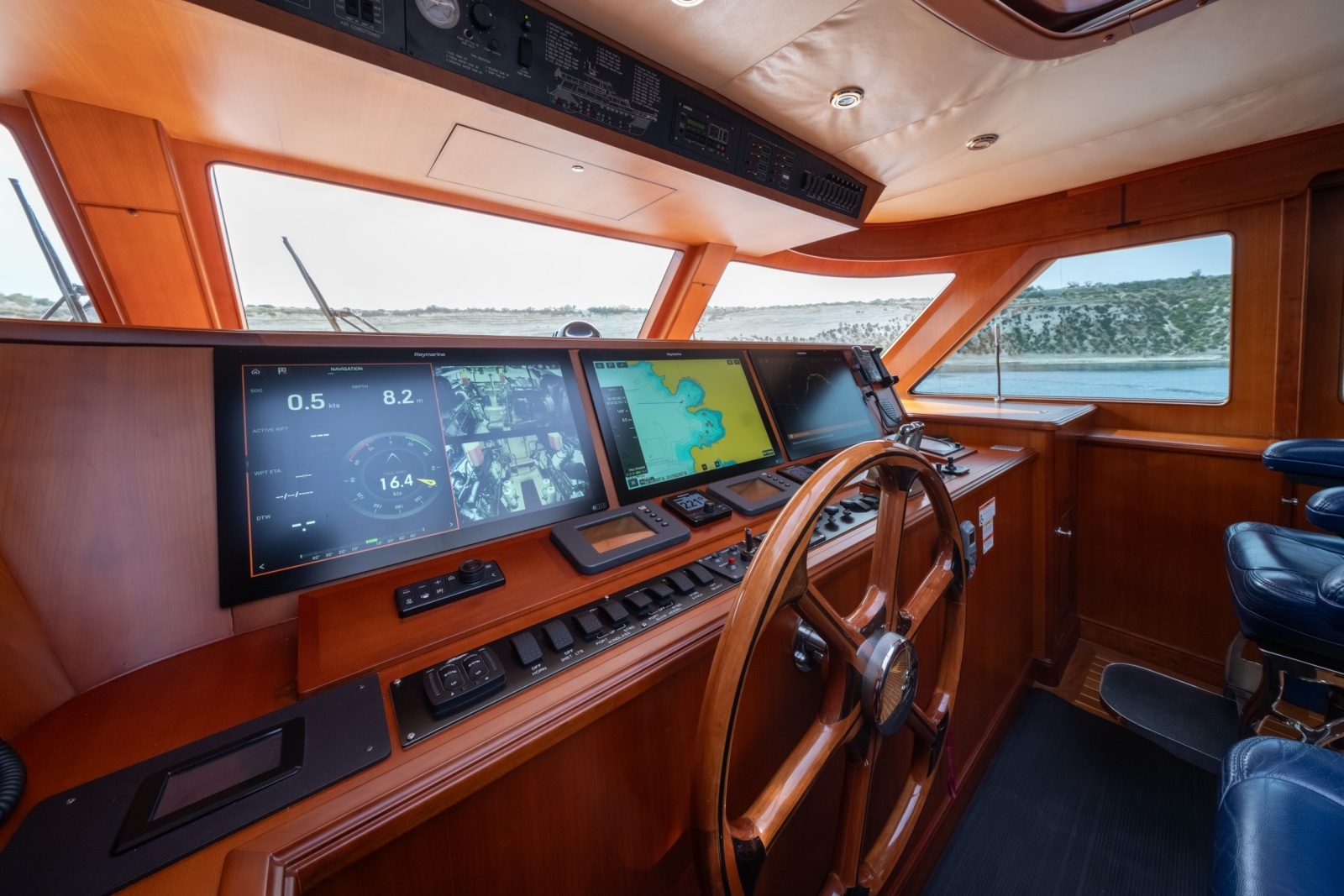 Command Bridge Helm and Electronics