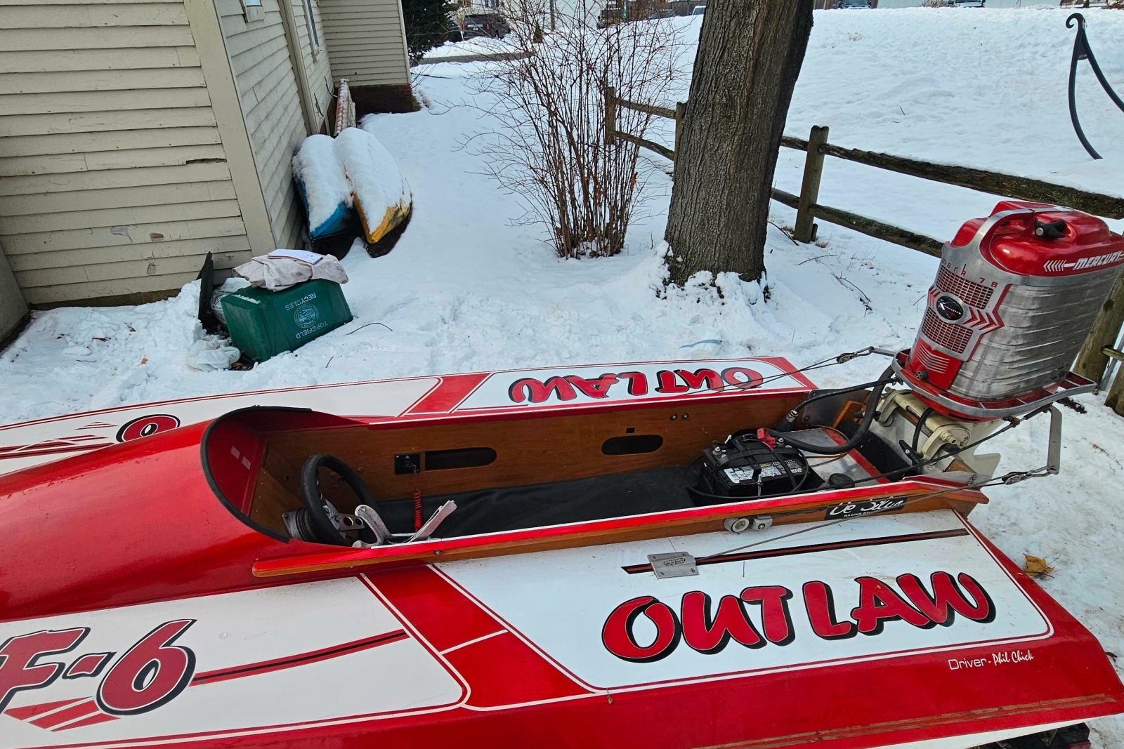 1987 Custom 13' De Silva F Class Akly Race Boat