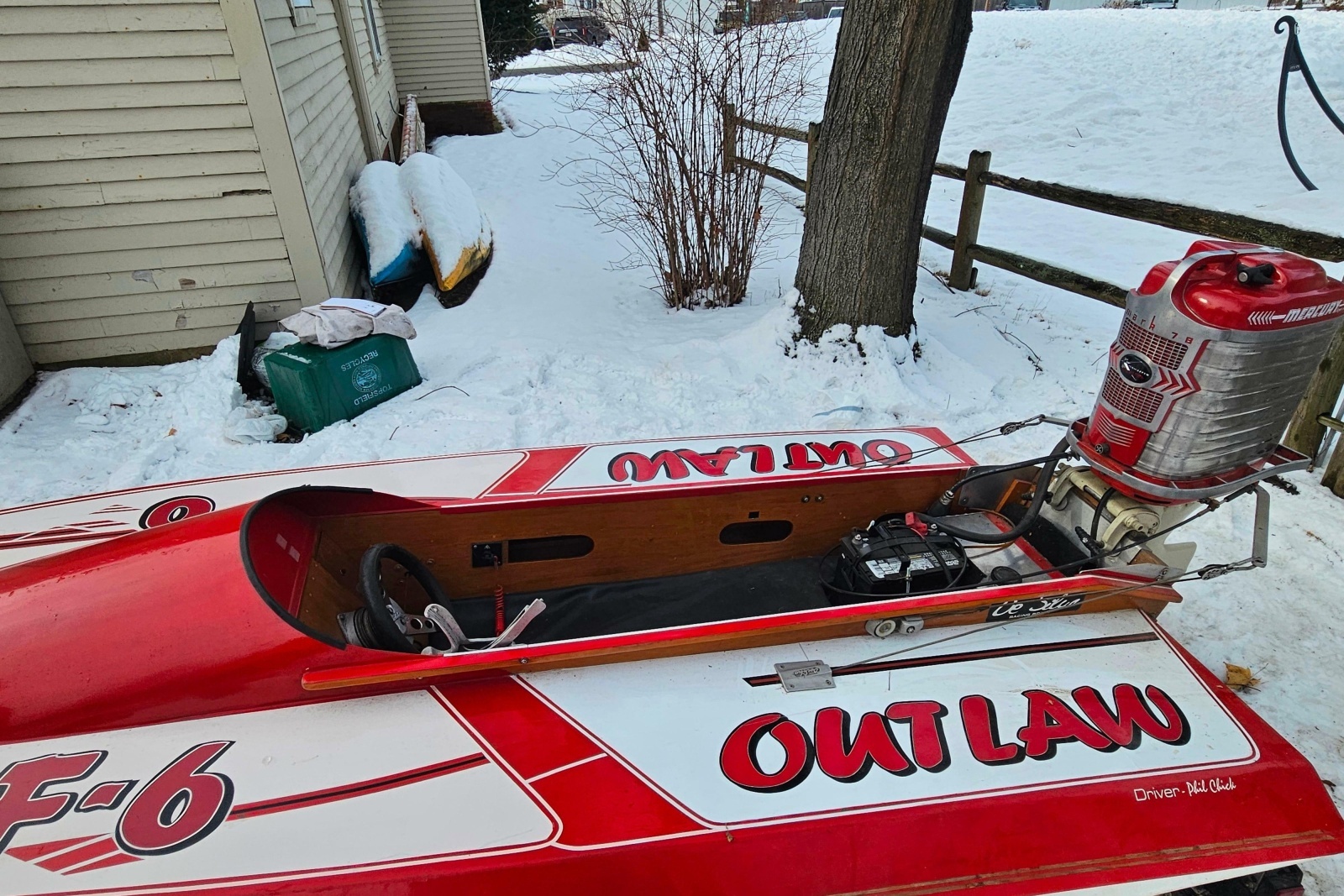 1987 Custom 13' De Silva F Class Akly Race Boat
