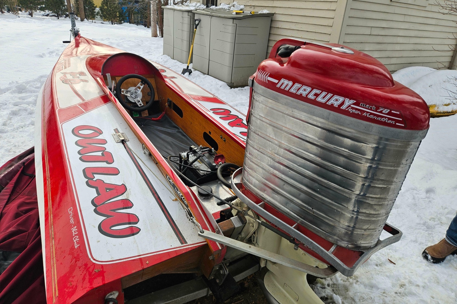 1987 Custom 13' De Silva F Class Akly Race Boat