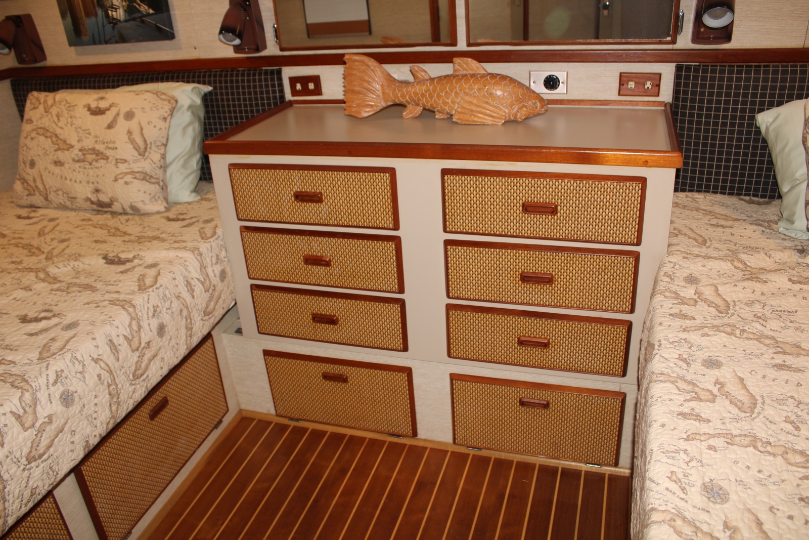 42 ft Bertram - Master Cabin
