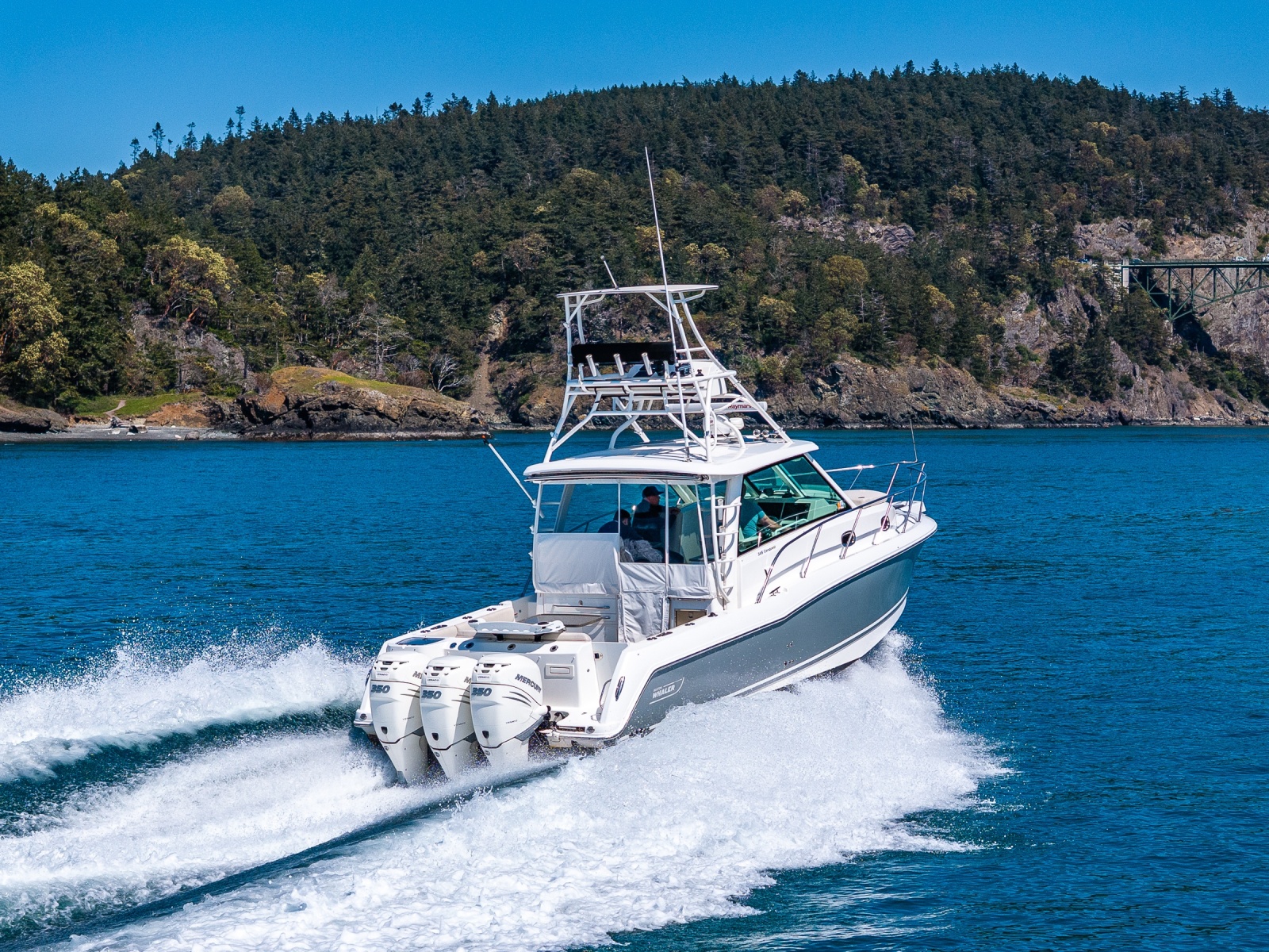 35' 2019 Boston Whaler 345 Conquest