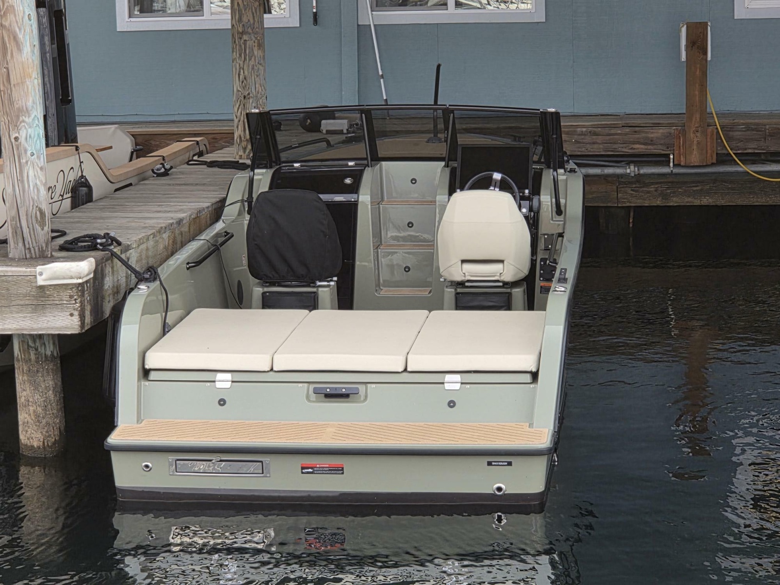 X Shore 1 Transom