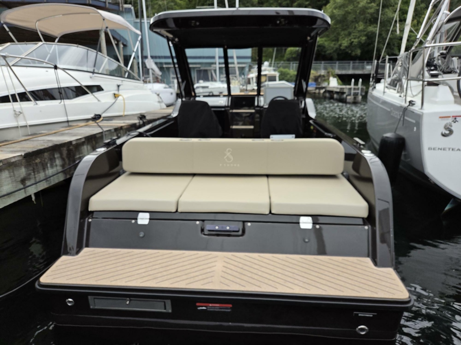 X Shore 1 Transom