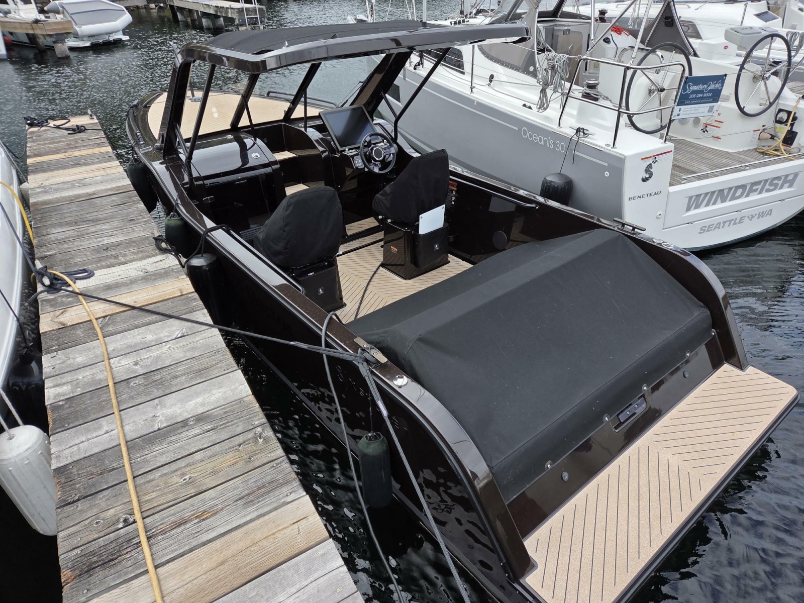 X Shore 1 with Aft Seat Cover