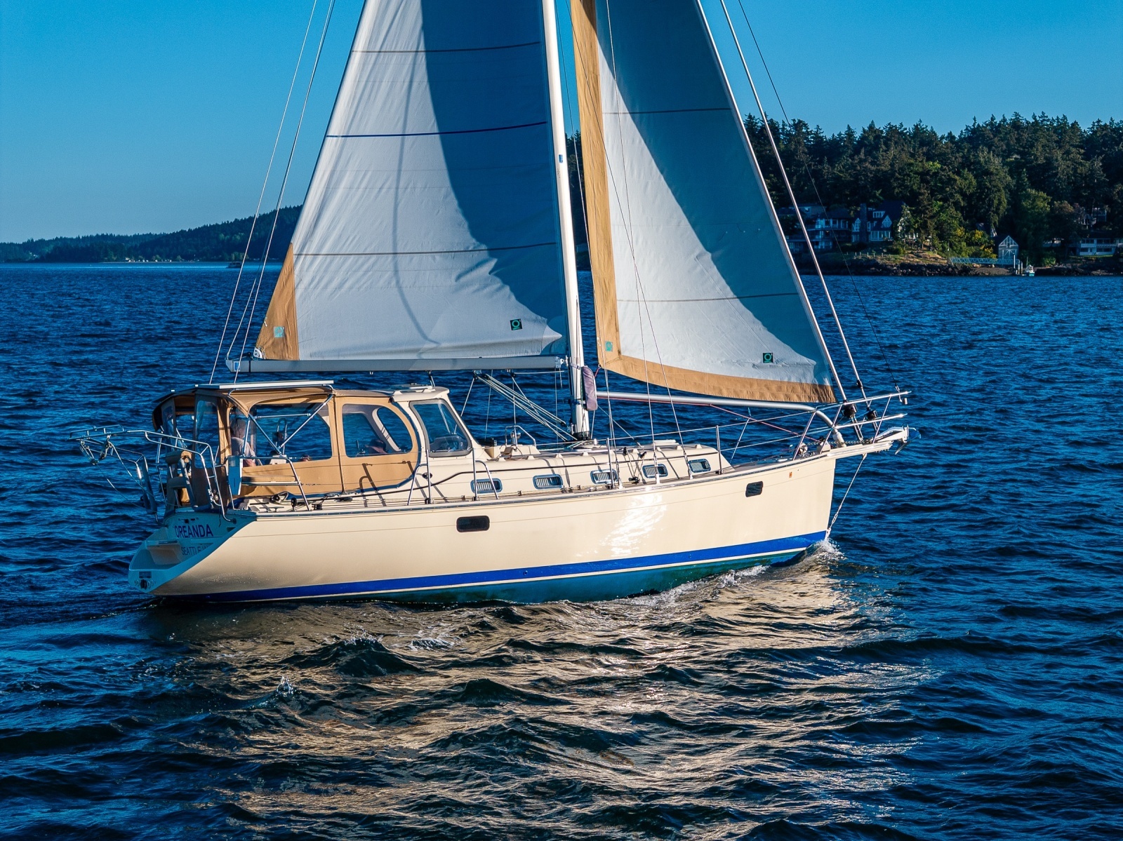Oreanda 34ft Island Packet Yacht For Sale