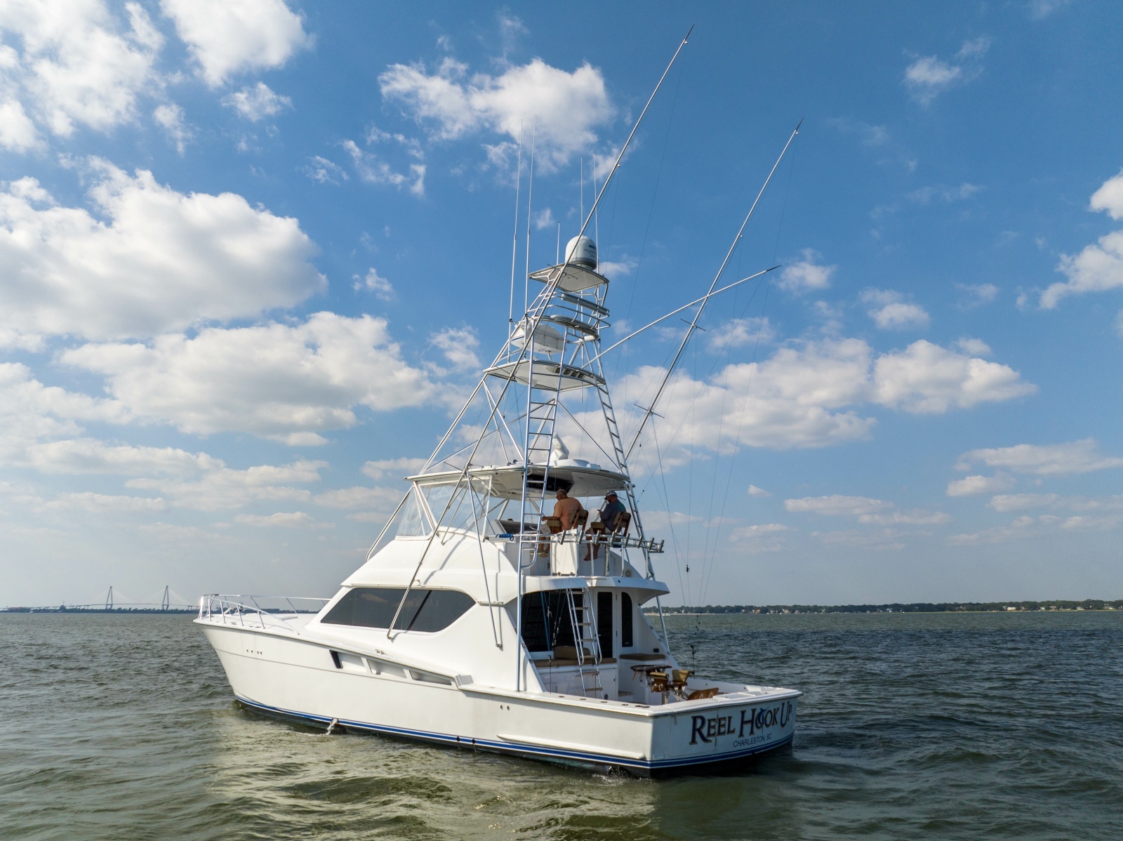 Hatteras 60 Reel Hook'Up - Exterior Profile