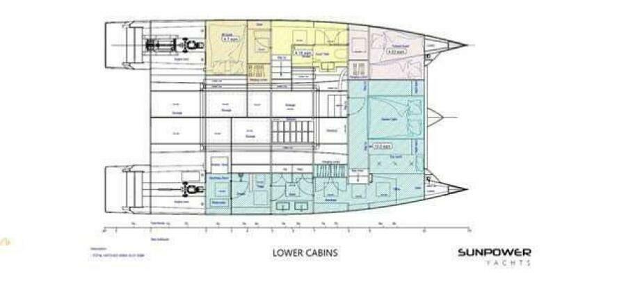 2022 Sunpower Yachts Solar-E 44 VIP