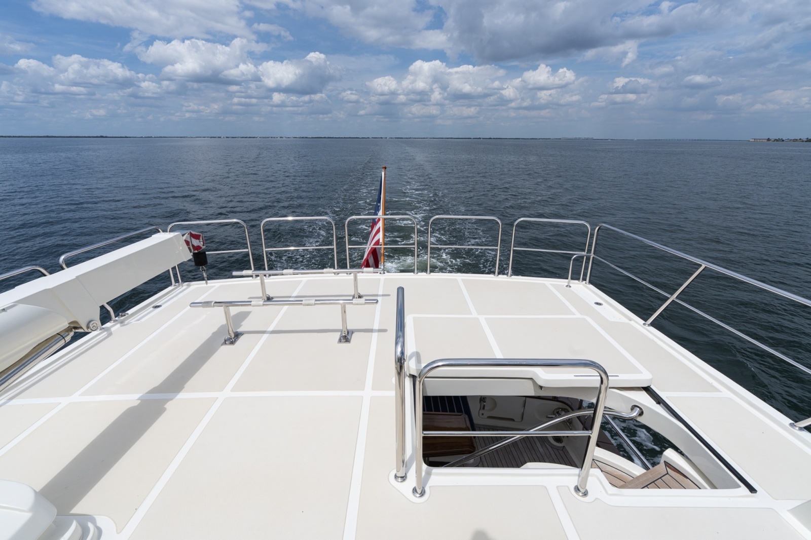 Upper Aft Deck Facing Aft