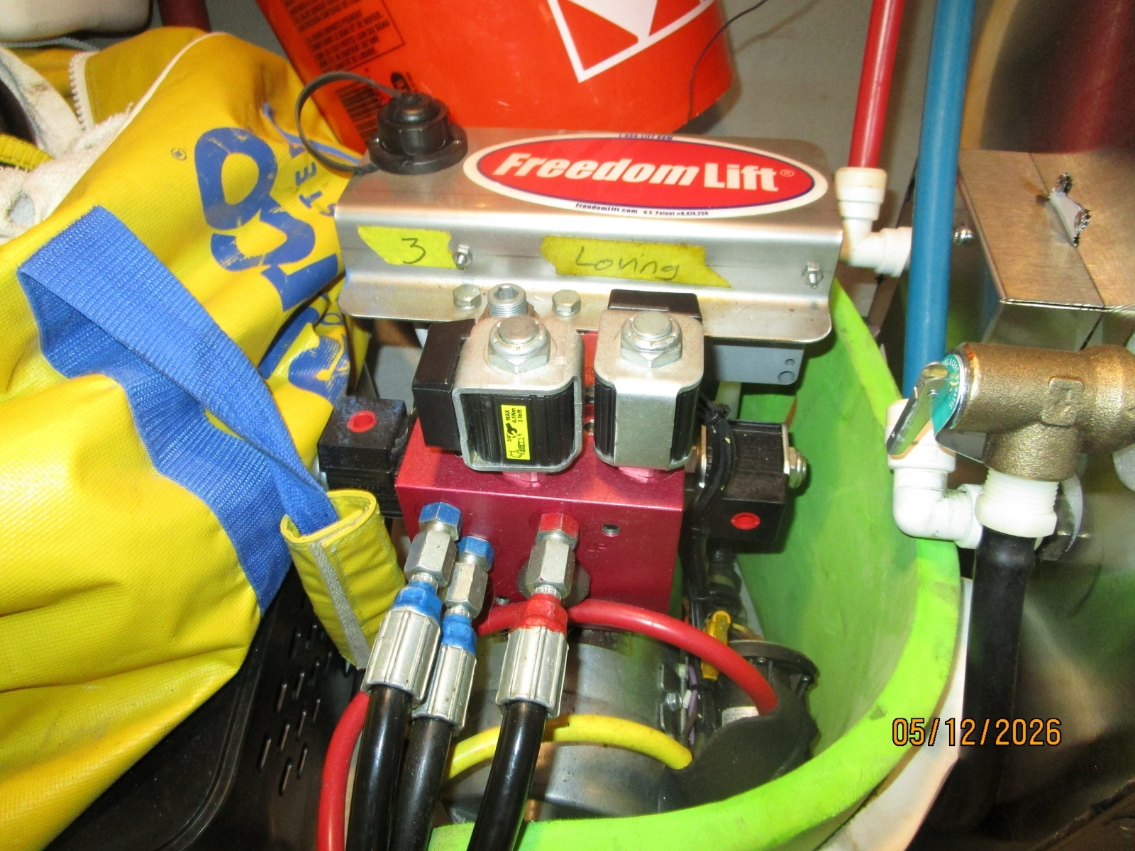 36' Monk Freedom Lift tender davit system