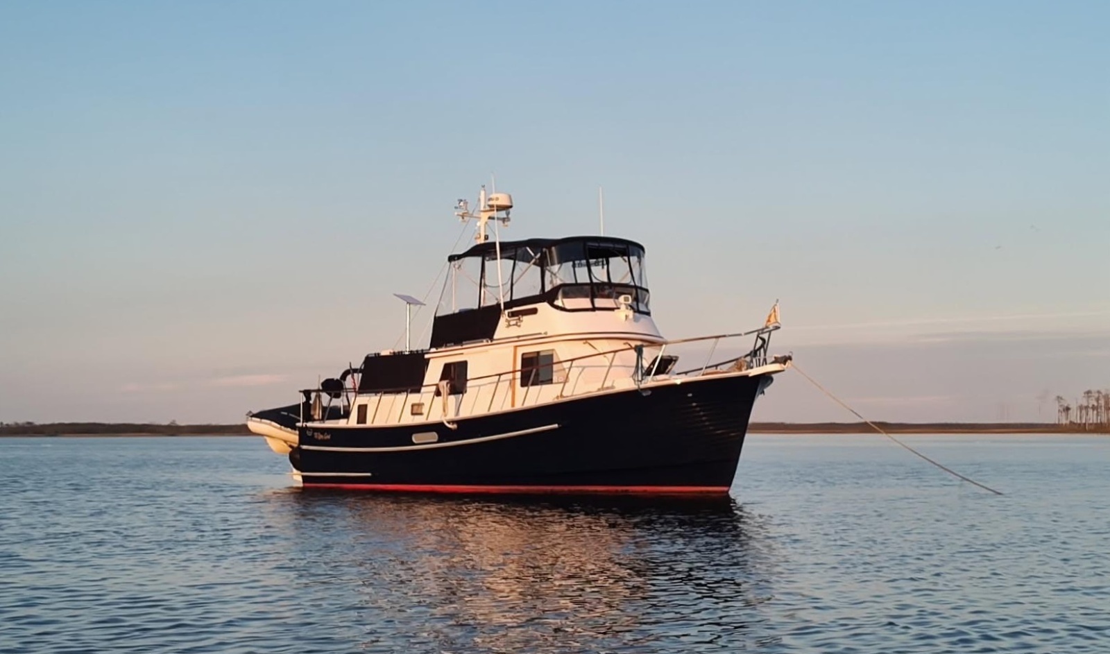 36' Monk starboard forward profile2