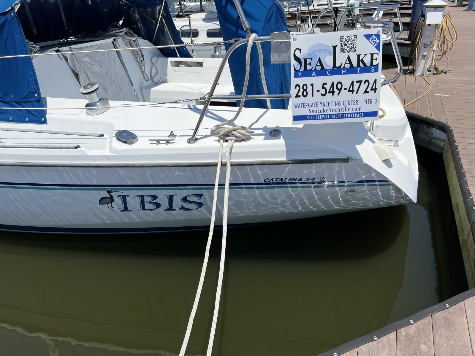 Ibis 34ft Catalina Yacht For Sale