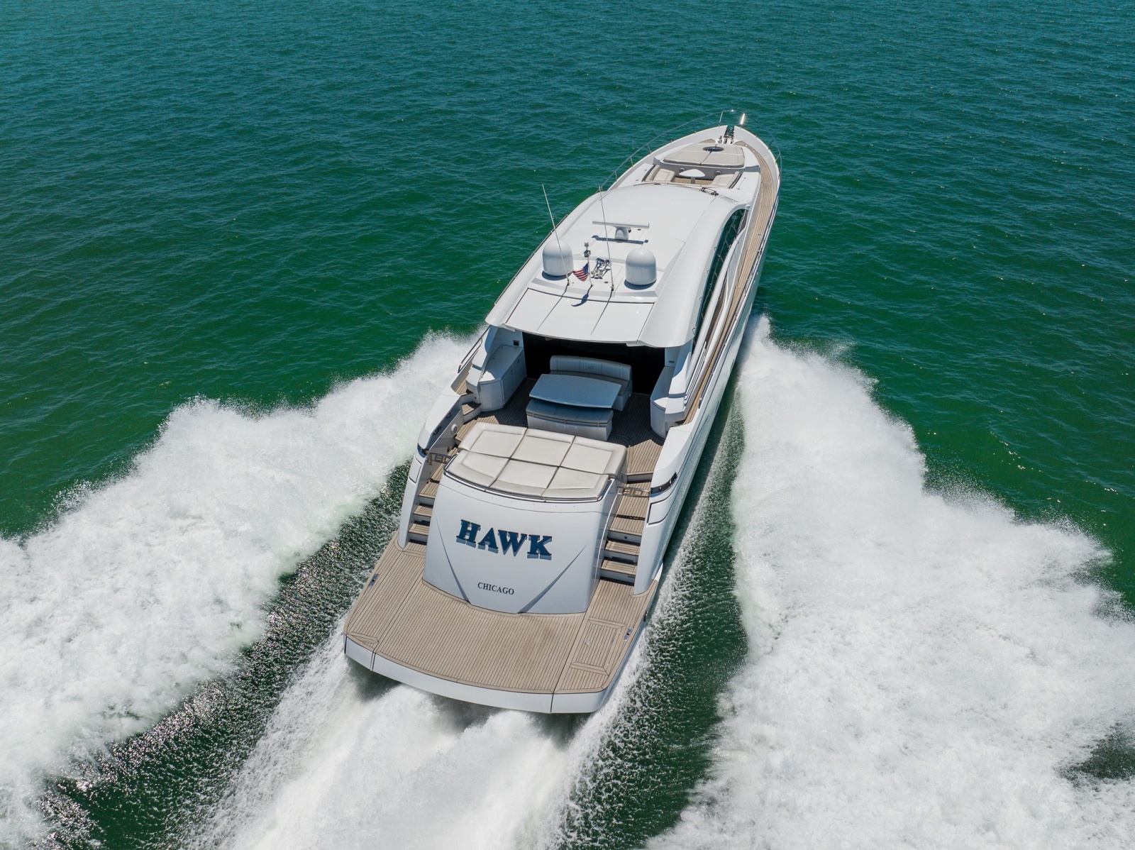 HAWK 80ft Pershing Yacht For Sale