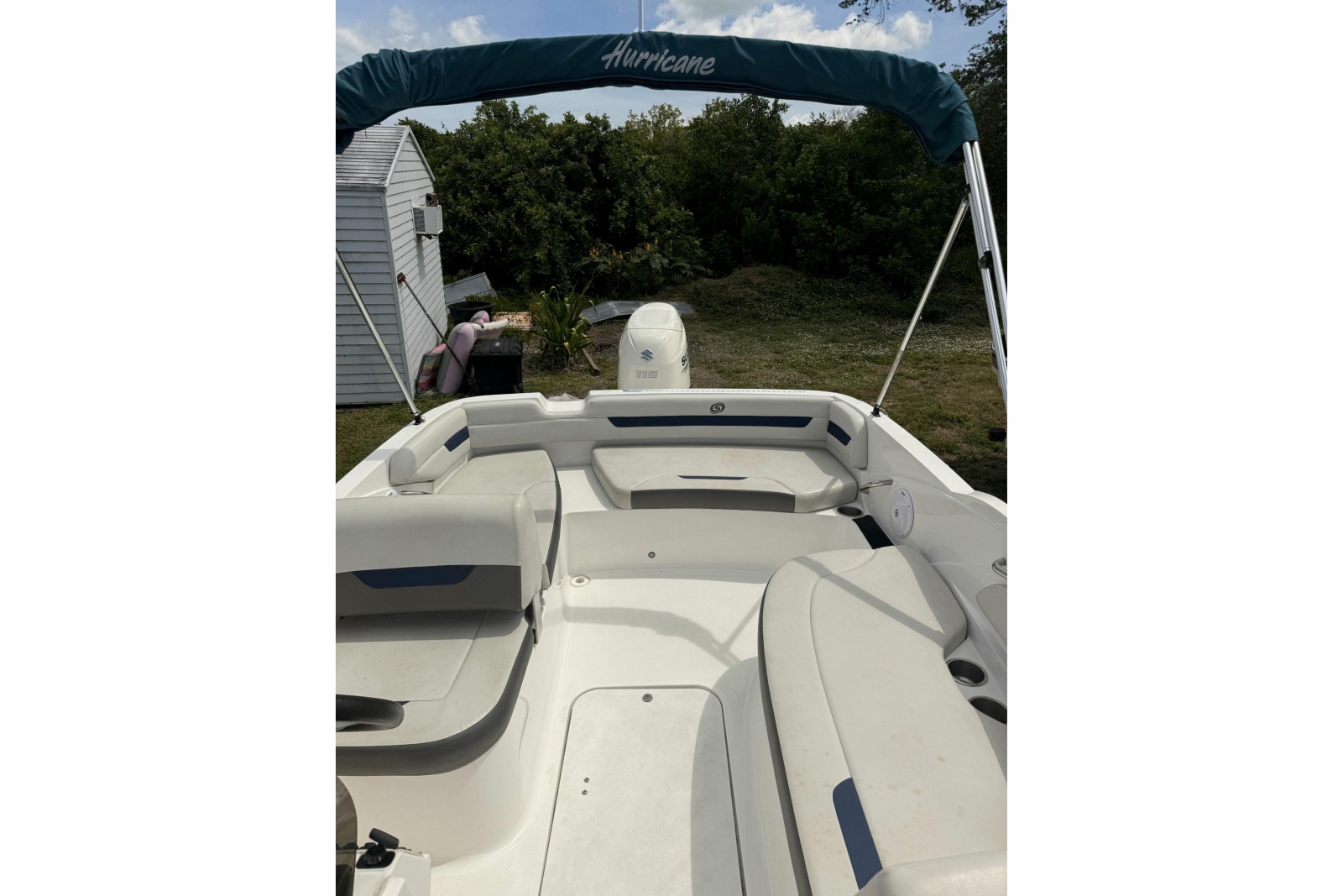 2020 Hurricane SunDeck Sport 185 OB