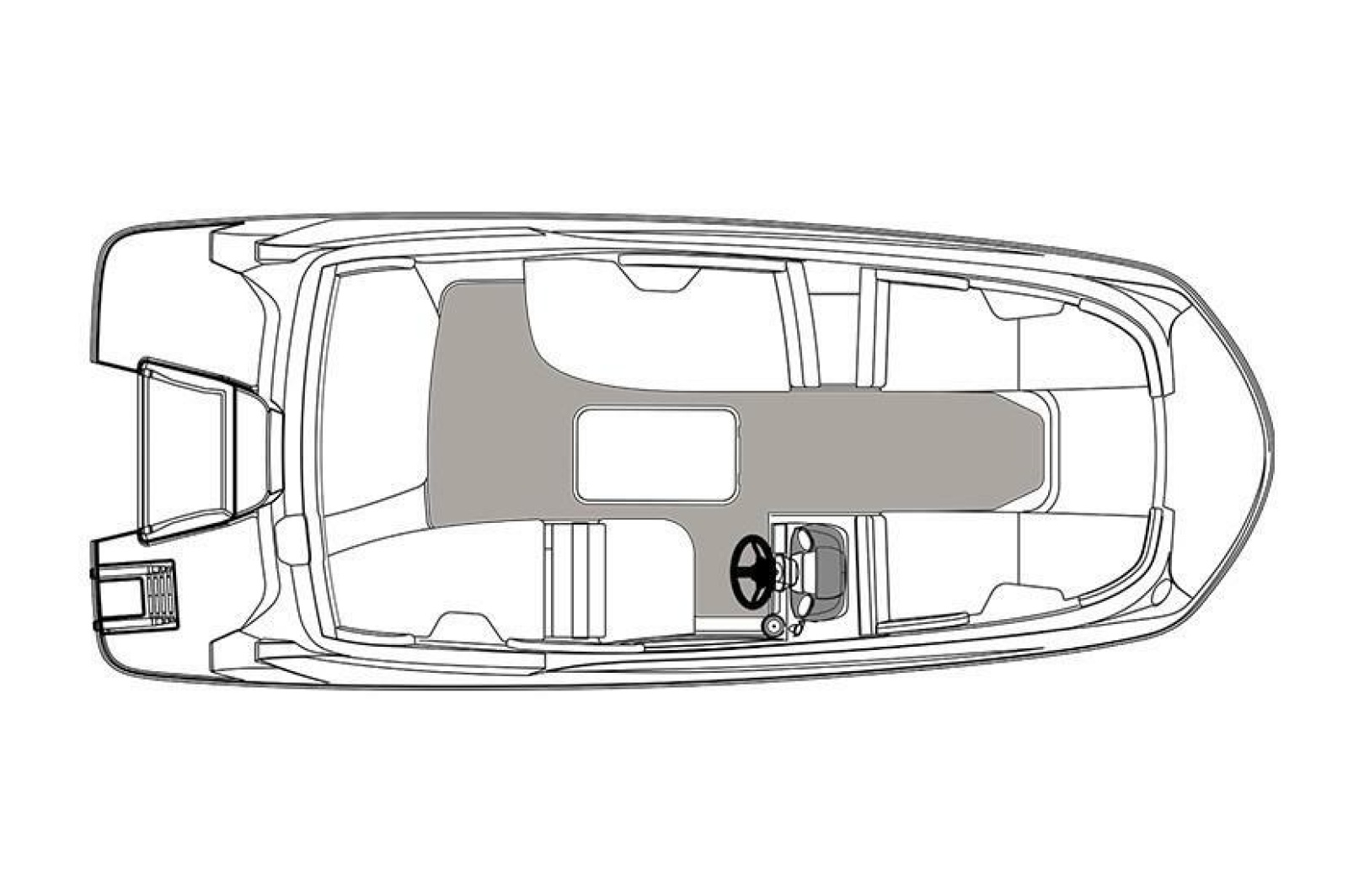 2020 Hurricane SunDeck Sport 185 OB