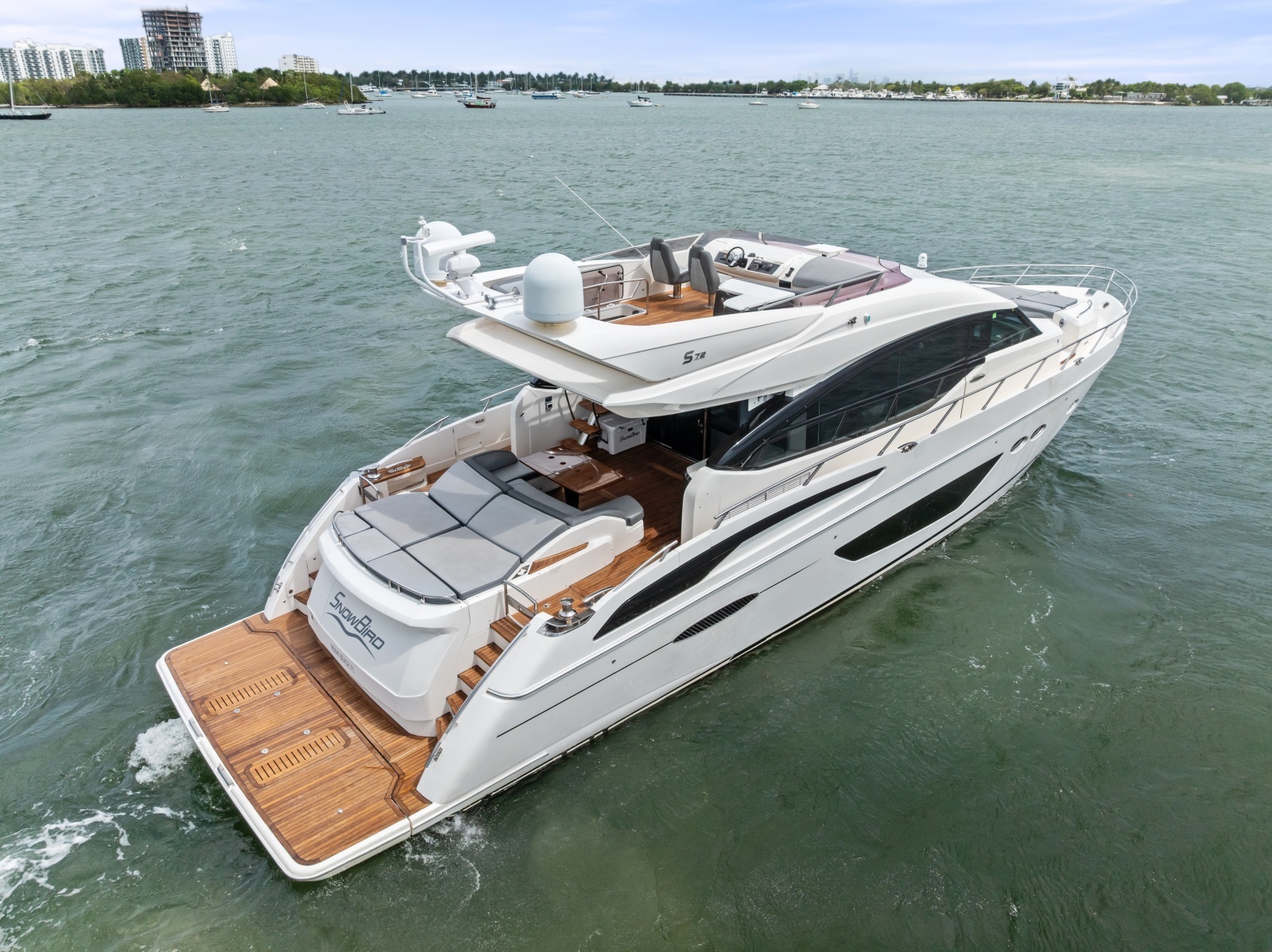 Snowbird 72ft Princess Yacht For Sale