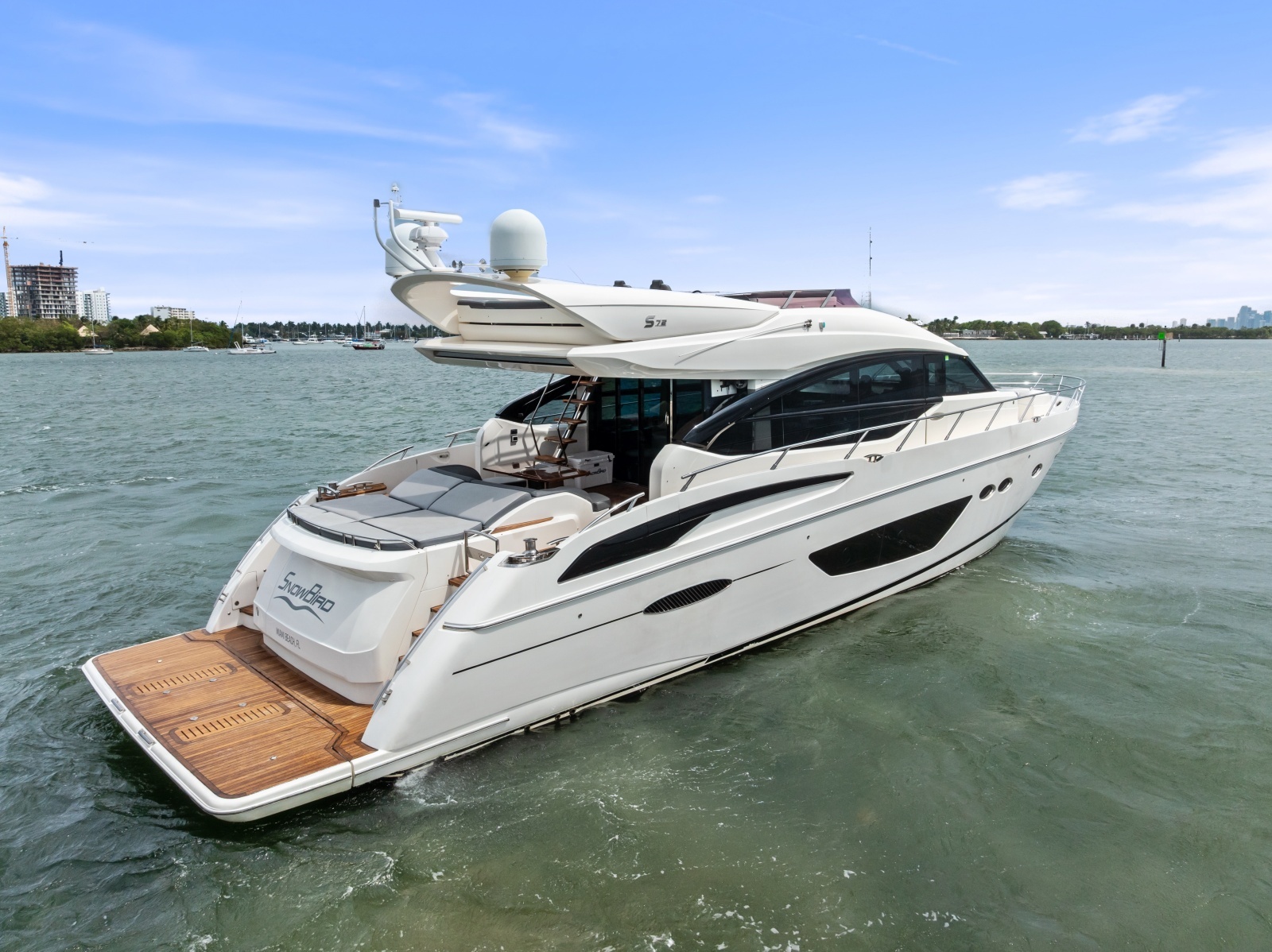 Snowbird 72ft Princess Yacht For Sale