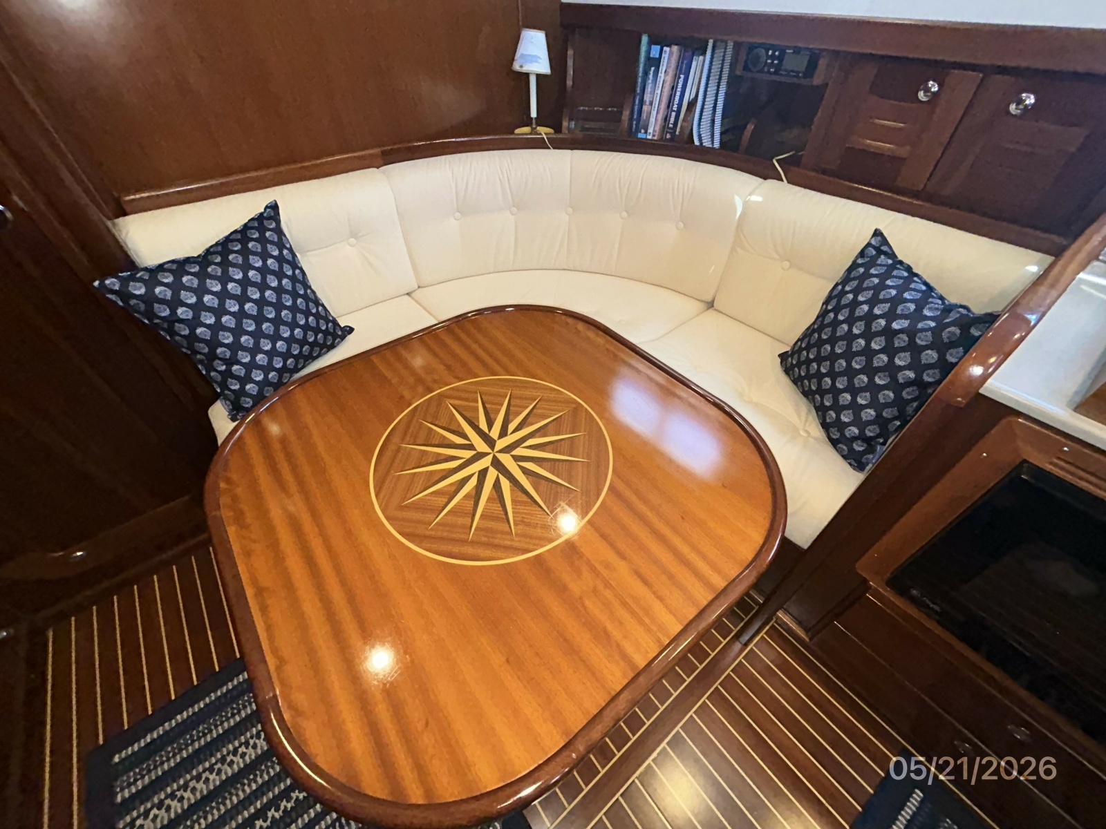 43' Menorquin salon seating