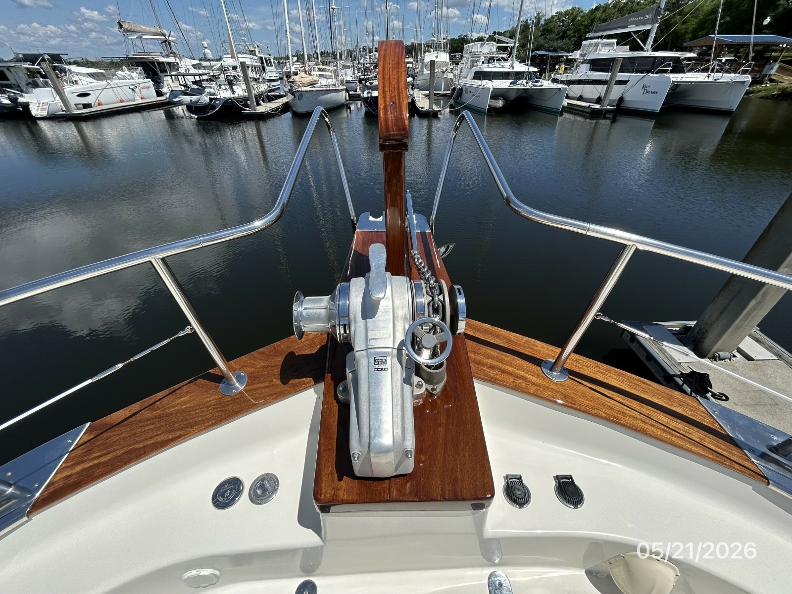 43' Menorquin anchor windlass1