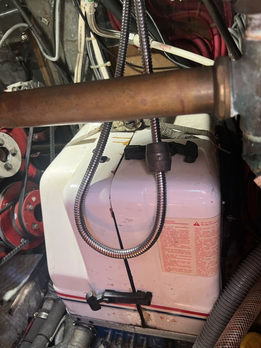1981 Bristol 41.1cc Fisher Pamda 4kw generator