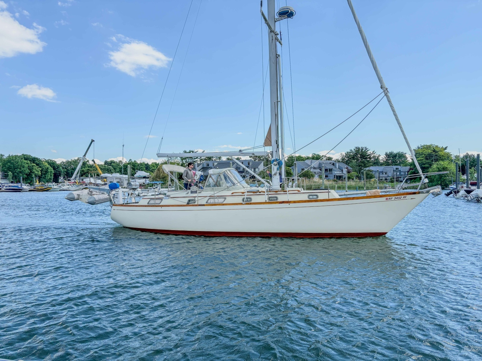 1981 Bristol 41.1cc starboard beam