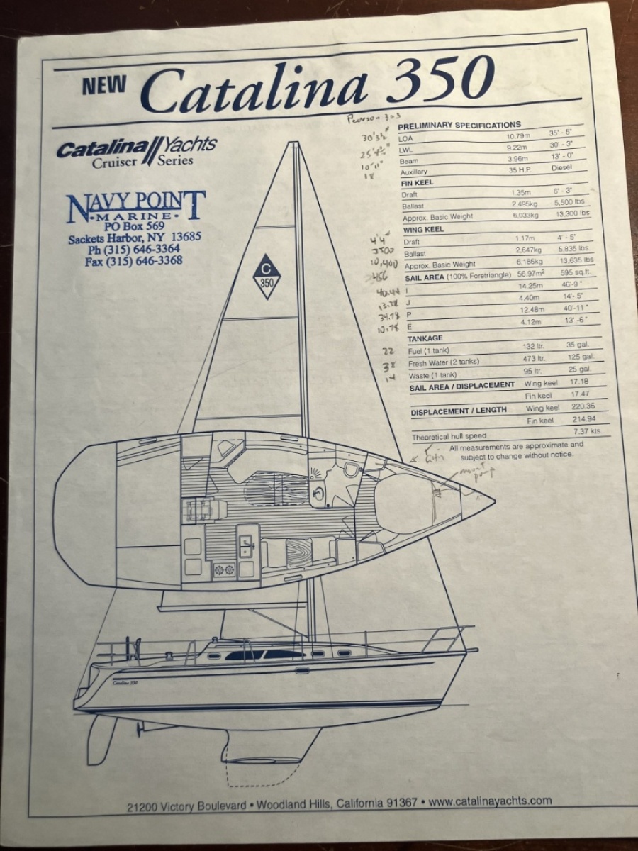 2004 Catalina Catalina 350