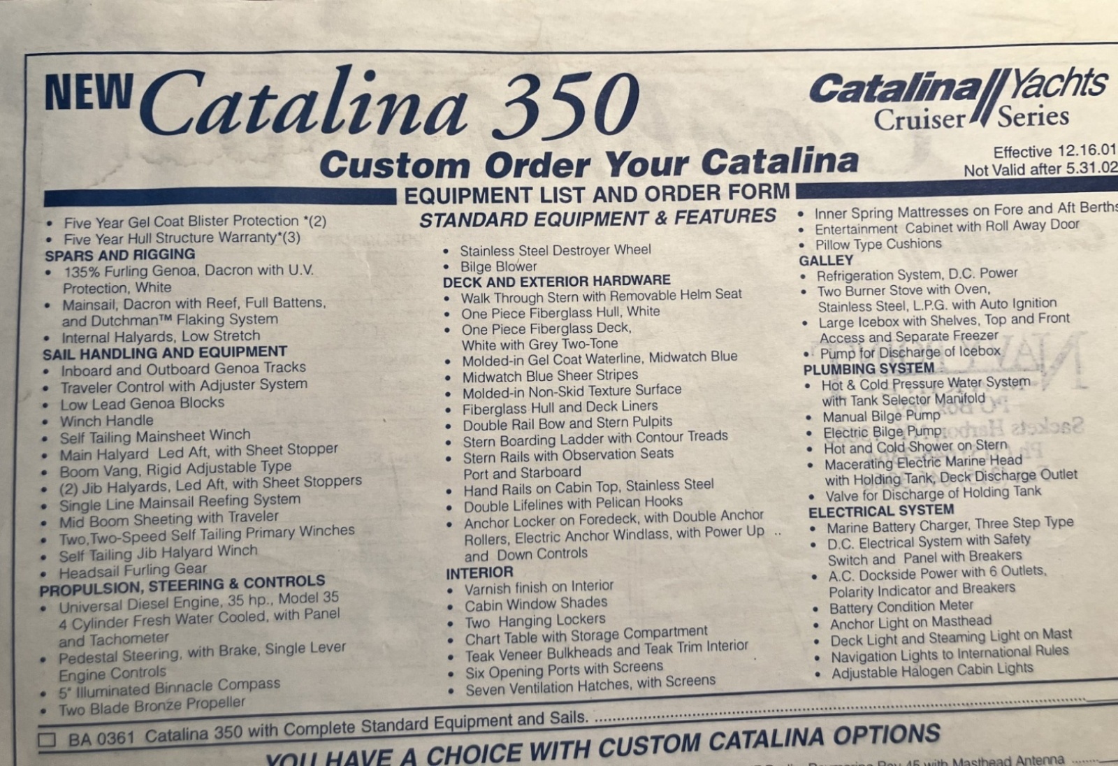 2004 Catalina Catalina 350