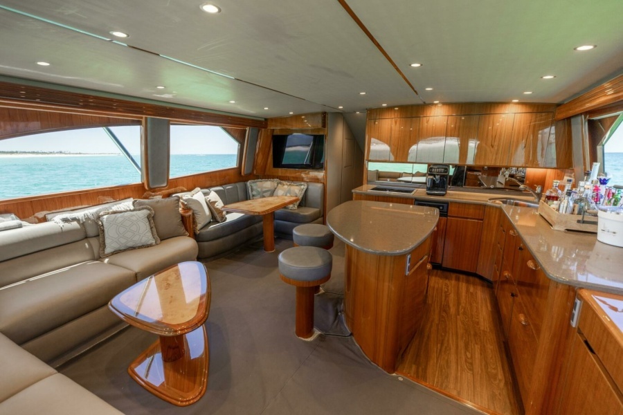 2015 Viking 62 Convertible- Gas Money- Salon