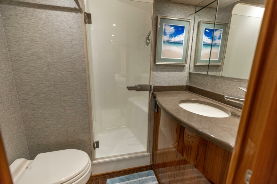 2015 Viking 62 Convertible- Gas Money- Master Head