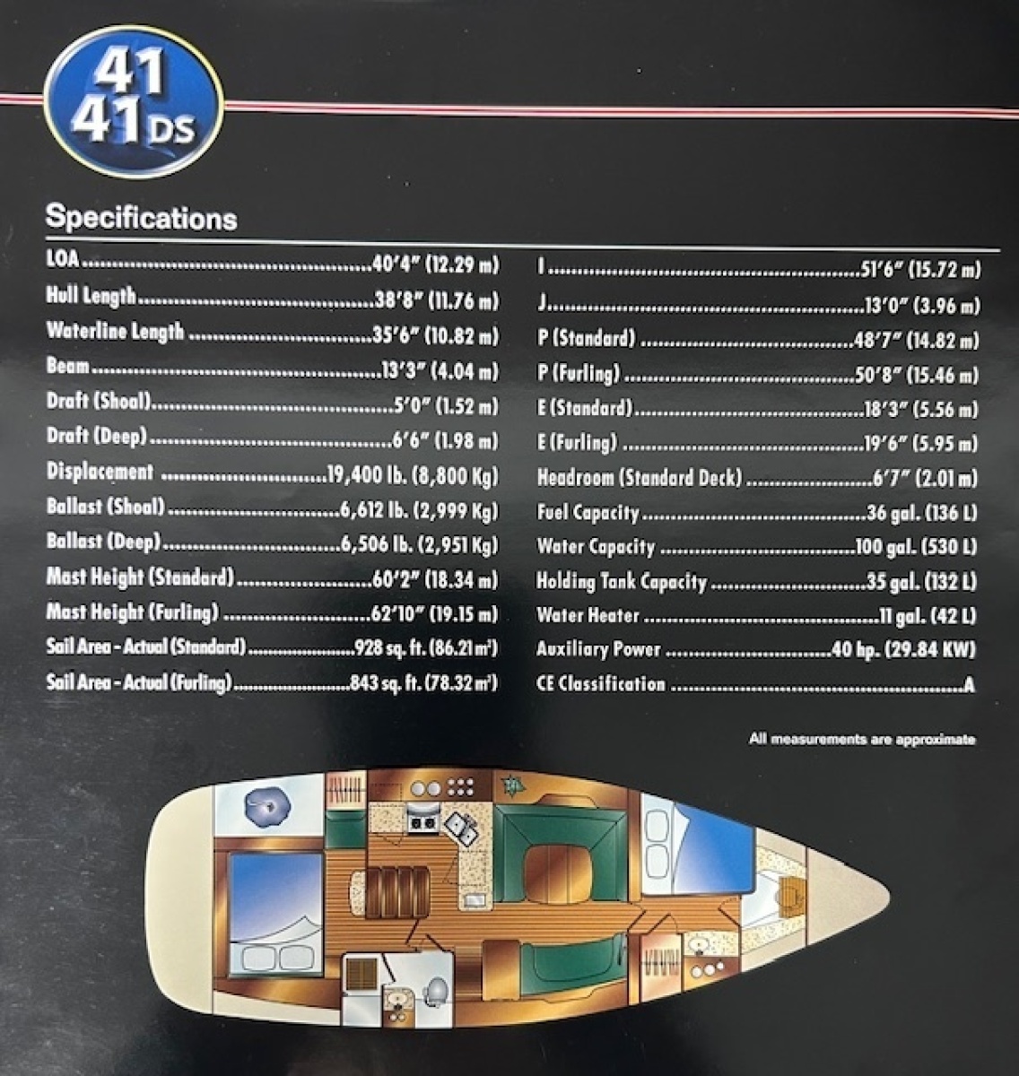 2007 Hunter 41 DS