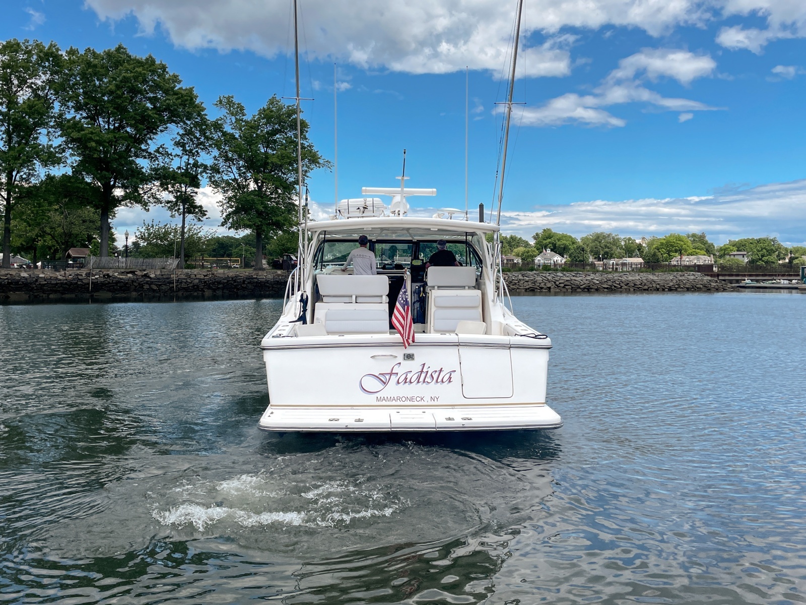 2004 Tiara 3800 Open stern