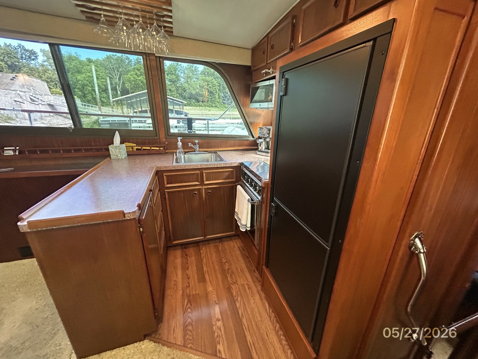 42' Hatteras galley2