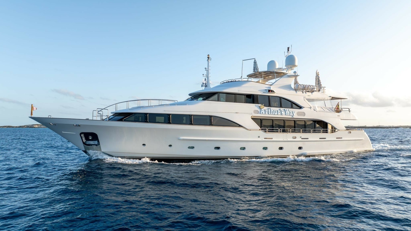 ARTHUR S WAY 121ft Benetti Yacht For Sale