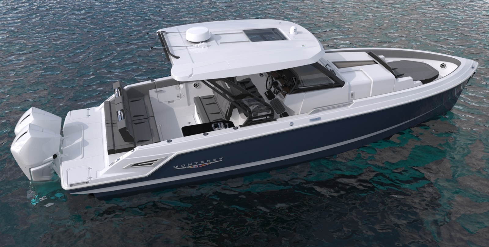 34ft Monterey Yacht For Sale