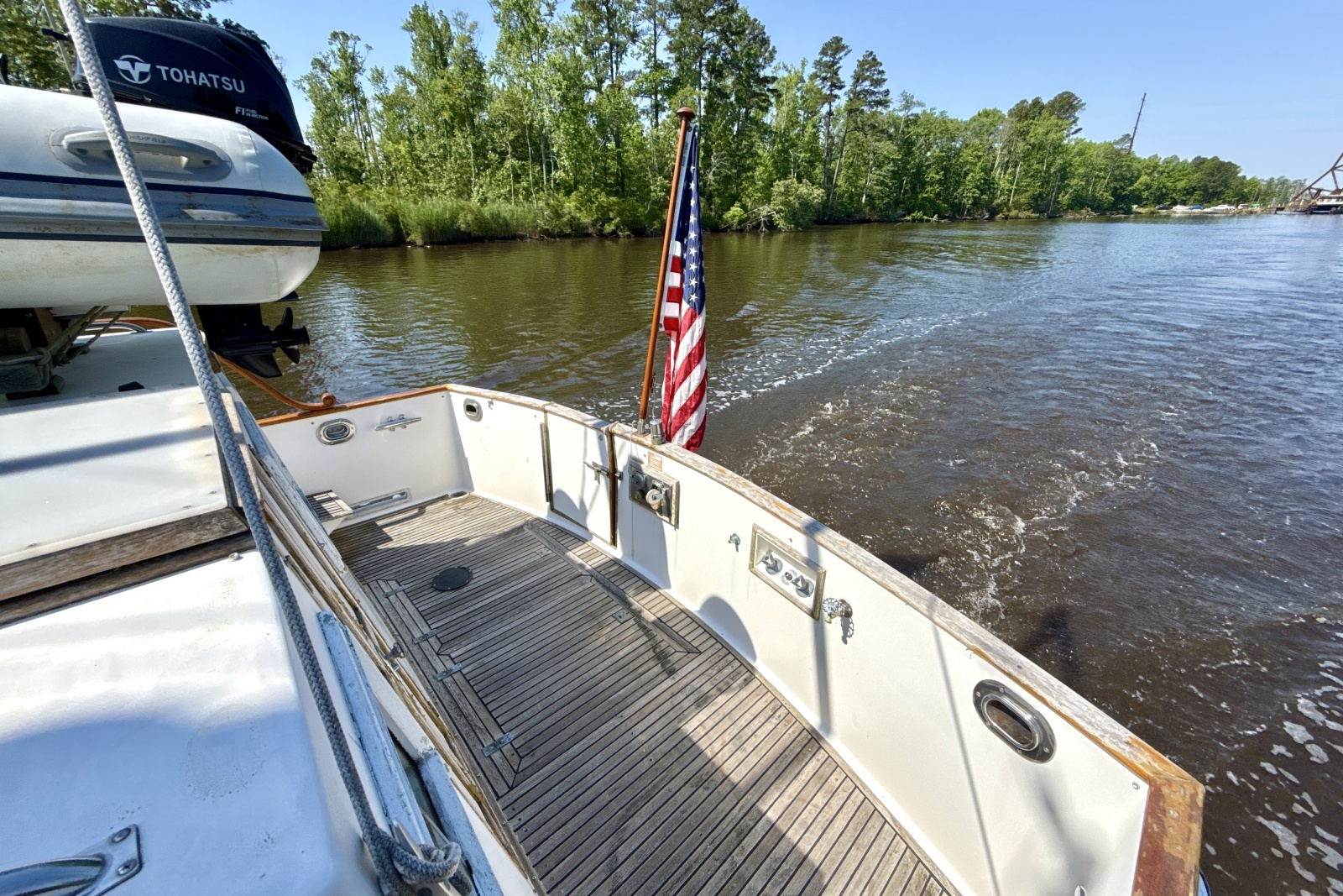 Aftdeck Stern