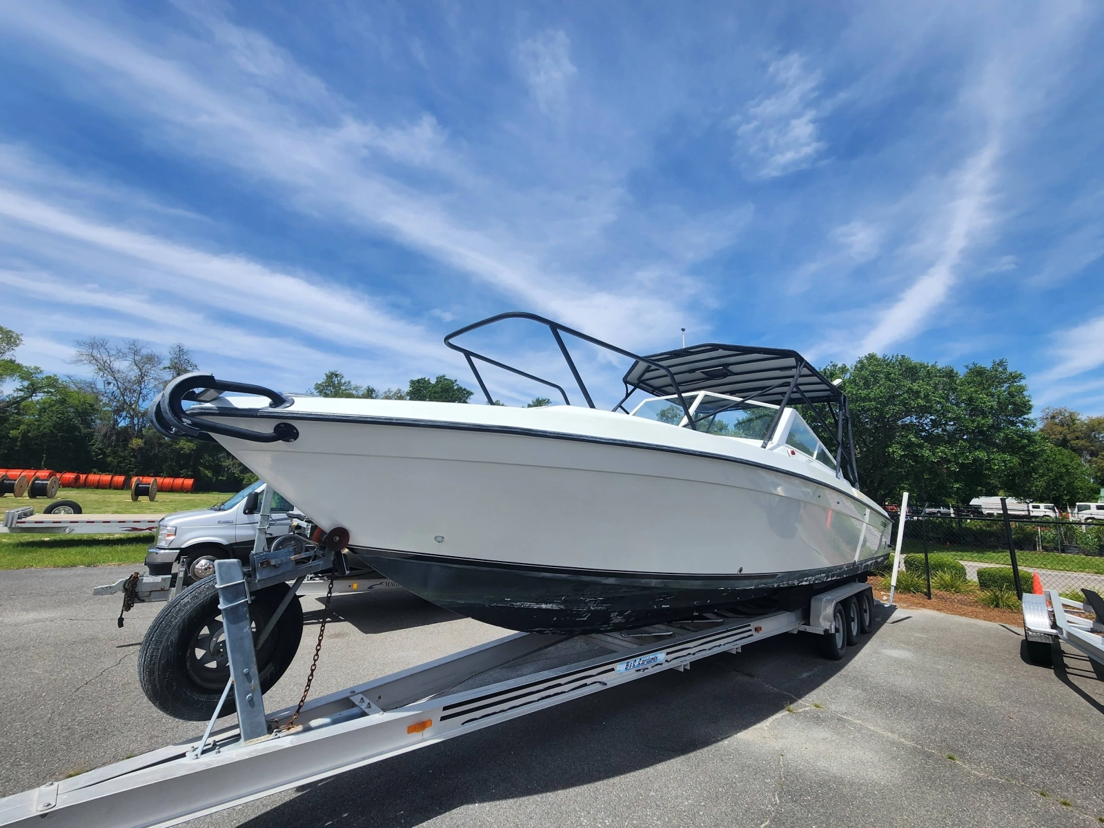 2001 Contender 35 Side Console
