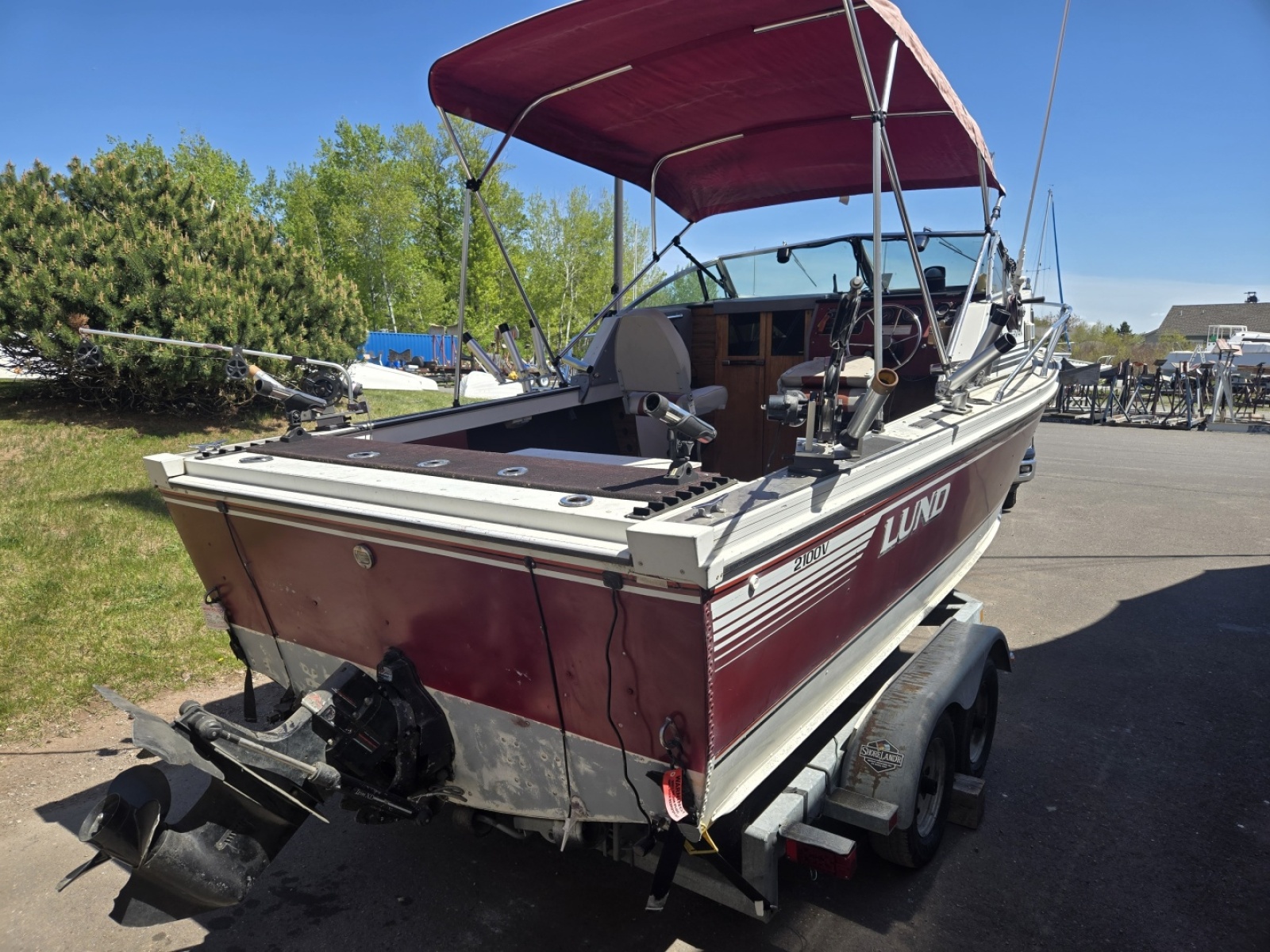 1987 Lund 2100 V